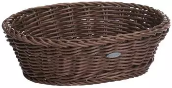 Westmark Brotkorb , Kunststoff braun, 25,5 x 19 x 8cm, oval