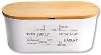 KESPER Brotkasten "Brotbox, FSC" Deckel als Schneidebrett verwendbar