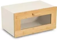 Zeller Present Brotkasten "m. Klappe" pflegeleicht, Sichtfenster