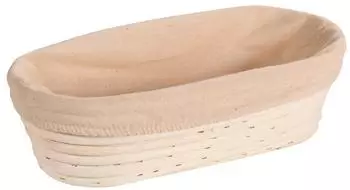 Kesper Gärkorb oval, Rattan, natur, 28x15x8cm (19732)