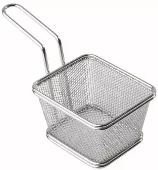 APS Servier-Frittierkorb Edelstahl 10x8,5cm (40620)