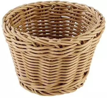 APS PROFI LINE Brotkorb rund, beige, &Oslash; 130mm (50621)