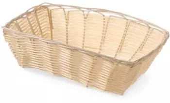 Hendi Brotkorb rechteckig Polyrotan 225x150x65mm (426807)