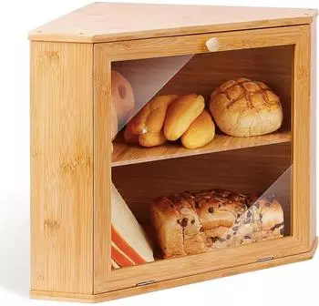 Gerster Brotkasten Bambus 2 Etagen 32x32x34cm