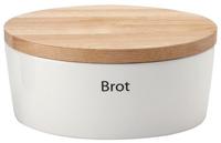 Continenta Brottopf Wei&szlig; Oval S (Small)
