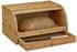 Relaxdays Bamboo Bread box with drawer