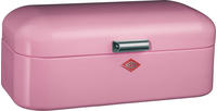 Wesco Brotkasten Grandy, Stahlblech, Klappdeckel, 42 x 22 x 17cm, pink