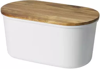 Echtwerk Brotbox Fresh 37 x 17 cm weiß Echtwerk Brotbox Fresh 37 x 17 cm weiß