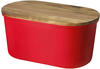 Echtwerk Brotbox Fresh 37 x 17 cm rot