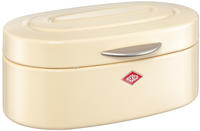 Wesco Brotkasten Single Elly, Stahlblech, Klappdeckel, 32 x 19,4 x 14cm, mandel