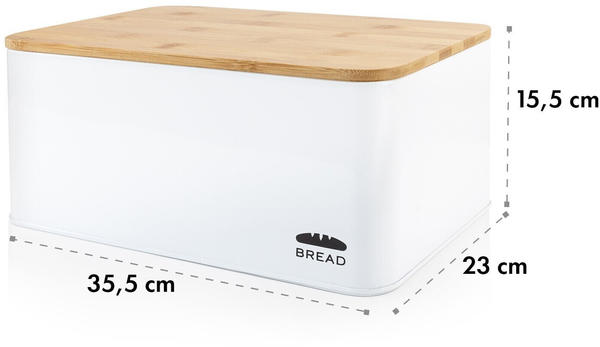 Klarstein Oklahoma Bread Box Metal