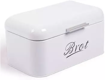 Zedelmaier Retro Brotbox 30,5 cm weiß