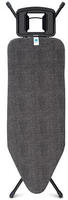 Brabantia 134609, Brabantia B&uuml;gelbrett C 124 &times; 45 cm schwarzer Rahmen POP Denim