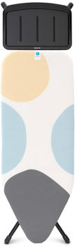 Brabantia Steckmetall-Bügeltisch C 124 x 45 (134722) Spring Bubbles
