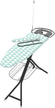 Bischof Bügelbrett Aquario B:176cm T:46cm, , inklusive Ärmelbrett (70426832-0) türkis, schwarz Bischof Bügelbrett Aquario B:176cm T:46cm, , inklusive Ärmelbrett (70426832-0) türkis, schwarz