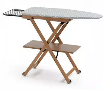 ARIT Arredamenti Italia 621 STIROCOMODO Faltbarer B&uuml;geltisch Buchenholz Kirsche 135 x 88 x 45 cm (Arredamenti Italia_621-CW)