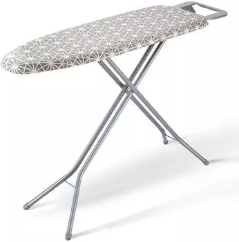 VEVOR Dampfb&uuml;gelbrett 110x33,4cm klappbar, 7-fach h&ouml;henverstellbar 715&ndash;915mm (Beige)