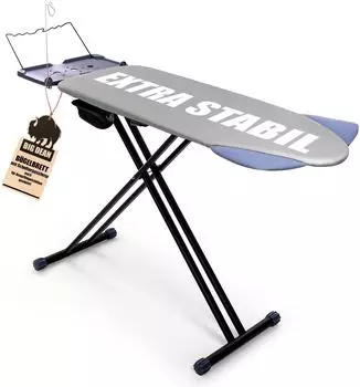 BigDean B&uuml;gelbrett XXL 120x45cm, h&ouml;henverstellbar, ausklappbare Schulterpassform (1000835)