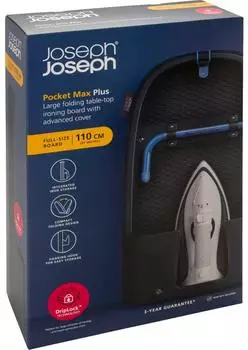 Joseph Joseph Pocket Max Plus Tischbügelbrett, faltbar, 110cm (5000022)