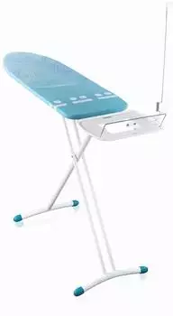 Leifheit AirBoard Express M Solid B&uuml;gelbrett 120x38cm, Baumwollbezug, h&ouml;henverstellbar (76209)