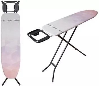 Vileda Diamond M Bügelbrett 120x38cm Titanbeschichtung höhenverstellbar (174490)