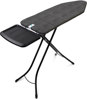 Brabantia B&uuml;geltisch mit Dampfstationsablage Solide C (124 x 45cm) schwarz