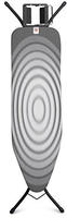 Brabantia B&uuml;geltisch B, 124x38cm, Dst-Mulde - Titan Oval B&uuml;geltisch