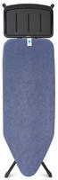 Brabantia B&uuml;gelbrett "B&uuml;geltisch C, 124 x 45 cm, Dst-Ablage Solide" B&uuml;gelfl&auml;che