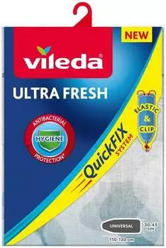 Vileda B&uuml;gelbrettbezug Ultrafresh, antibakteriell, 110x30 cm