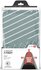 Joseph Joseph Flexa - Ersatz-Bügelbrettbezug mit Gummizug, lineares graues Muster, gepolstert mit 4 mm Schaumstoff, einfache Schnellmontage für Bretter 135 cm x 45 cm