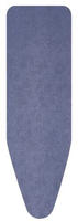 Brabantia Baumwollbezug B, 124x38cm, mit Unterlage - Denim Blue Zubeh&ouml;r B&uuml;geln