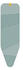 Joseph Joseph Flexa - Ersatz-Bügelbrettbezug mit Gummizug, lineares graues Muster, gepolstert mit 4 mm Schaumstoff, einfache Schnellmontage für Bretter 124 cm x 37 cm