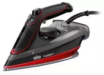Braun FreeStyle 5 Steam Iron SI 5057 Red Braun FreeStyle 5 Steam Iron SI 5057 Red
