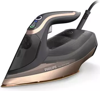 Philips Azur DST8041/80 Dampfstrahl-B&uuml;geleisen Schwarz