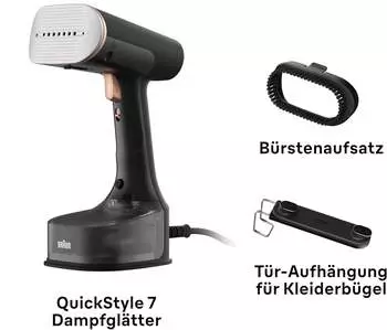 Braun QuickStyle 7 Dampfglätter GS 7077 BK