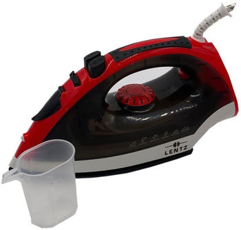 Lentz Dampfbügeleisen 2300W rot (20532)