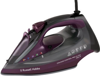 Russell Hobbs Colour Control Pro Ultra Dampfb&uuml;geleisen 27281-56 Lila