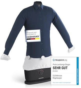 CLEANmaxx automatischer Hemdenbügler PRO Schwarz