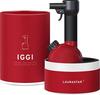 LAURASTAR Dampfglätter Iggi Intense Red, 850 Watt, 80ml
