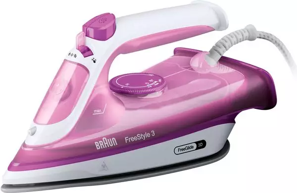 Braun FI3124PU Dampfbügeleisen Weiß Lila