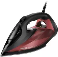 Philips Azur 7000 Series DST7022/40 Dampfb&uuml;geleisen 2800 W Schwarz/Rot (DST7022/40)