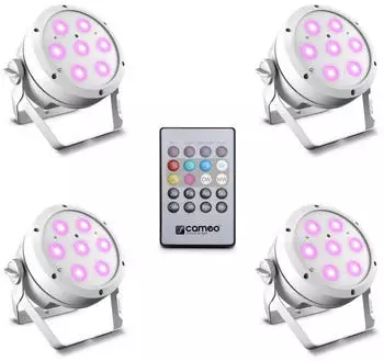 Cameo Root PAR 4 weiß (4-Pack)