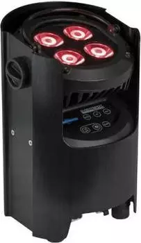 Showtec EventSpot 1600 Q4 Akku LED Outdoor Spot, 4x12W RGBW, schwarz
