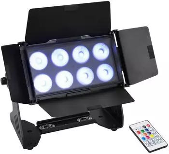 Eurolite AKKU Multiflood IP Wash 8x10W RGBW CRMX (41606258)