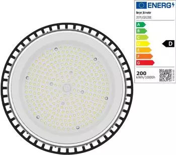 Berger & Schr&ouml;ter UFO High Bay Light 200W, 24000lm, 6500K, IP66 (Hallenstrahler)