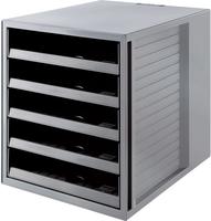 Han - Schubladenbox Schrank-set Karma 5 Schubladen Din A4 Din C4 Kunststoff 80-100 %