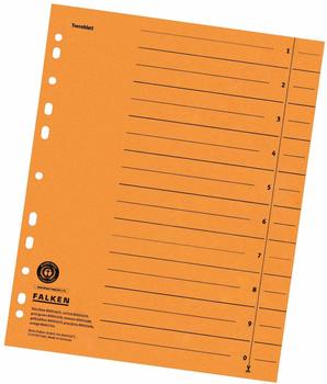 Falken Trennbl&auml;tter 1-0 orange 100 St&uuml;ck (80001704)