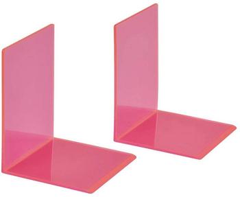 MAUL Buchstützen pink 10x10x13cm 2 Stück (3513621)