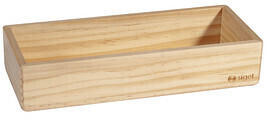 sigel magnetischer Stiftehalter beige Holz 17,5x5,5x4cm (BA400)