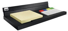 sigel Zettelbox cintano:S 20x9,8x3,6cm schwarz inkl. Haftnotizen und Haftmarkern (SA533)